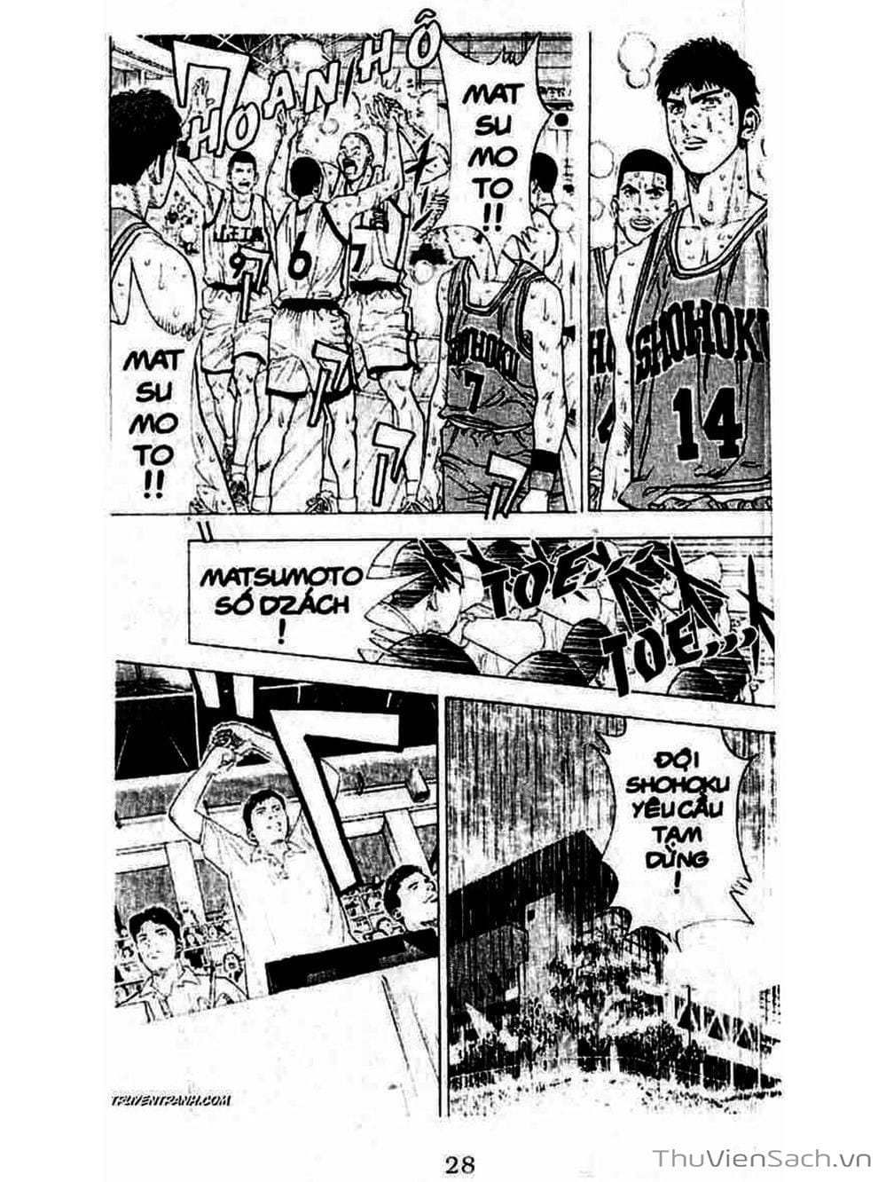 Truyện Tranh Cao Thủ Bóng Rổ - Slam Dunk trang 6