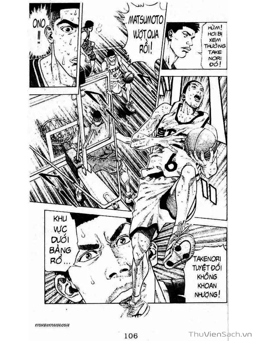 Truyện Tranh Cao Thủ Bóng Rổ - Slam Dunk trang 6