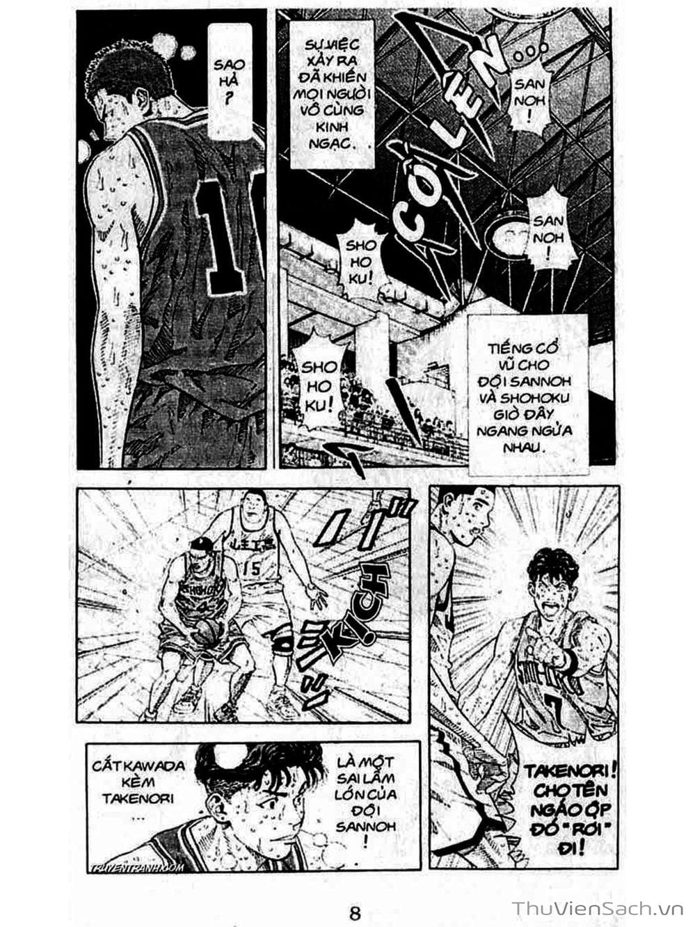 Truyện Tranh Cao Thủ Bóng Rổ - Slam Dunk trang 6