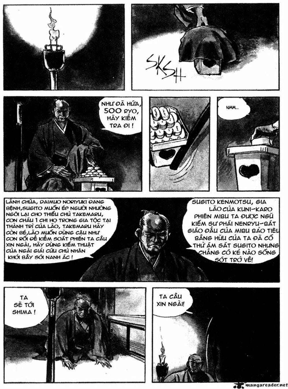 Truyện Tranh Sói Mang Con - Lone Wolf And Cub trang 5