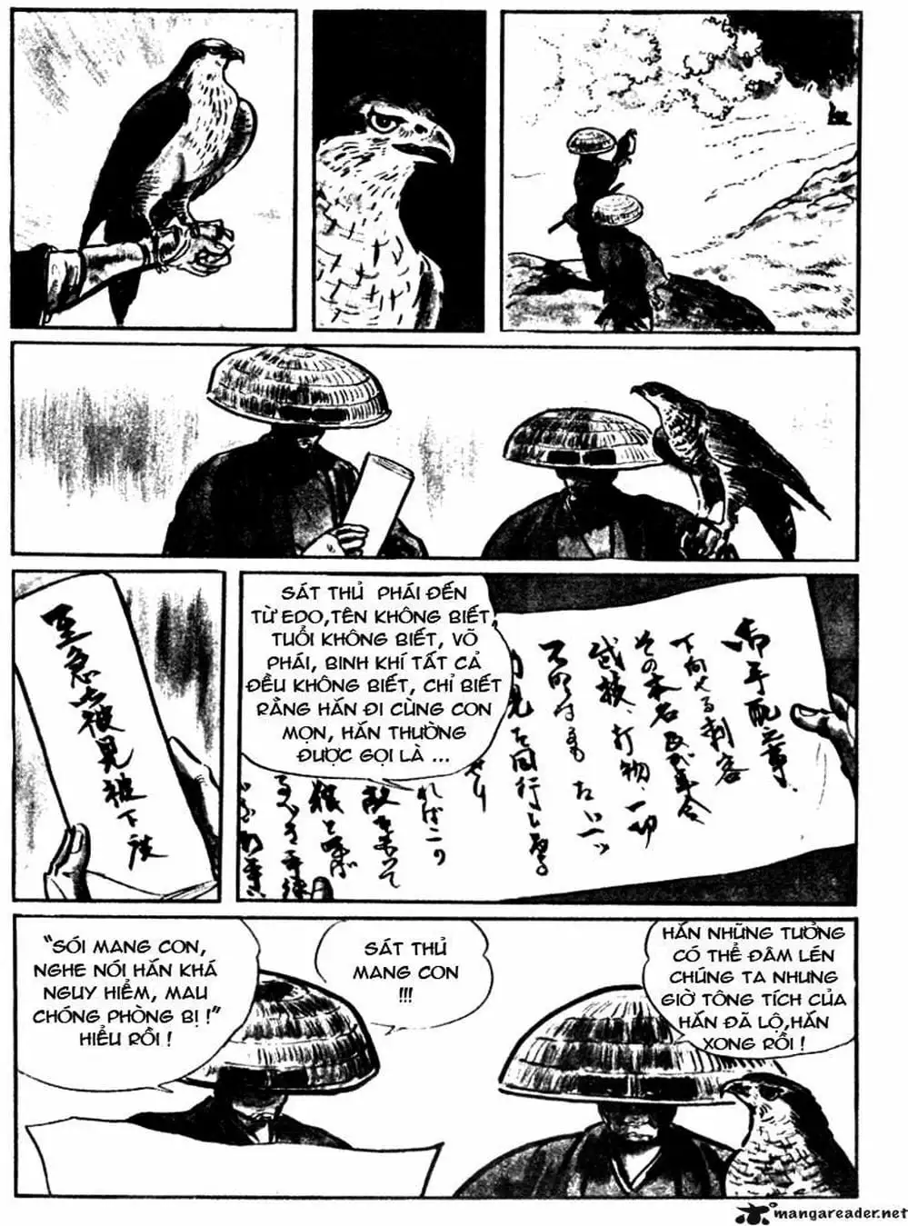 Truyện Tranh Sói Mang Con - Lone Wolf And Cub trang 5