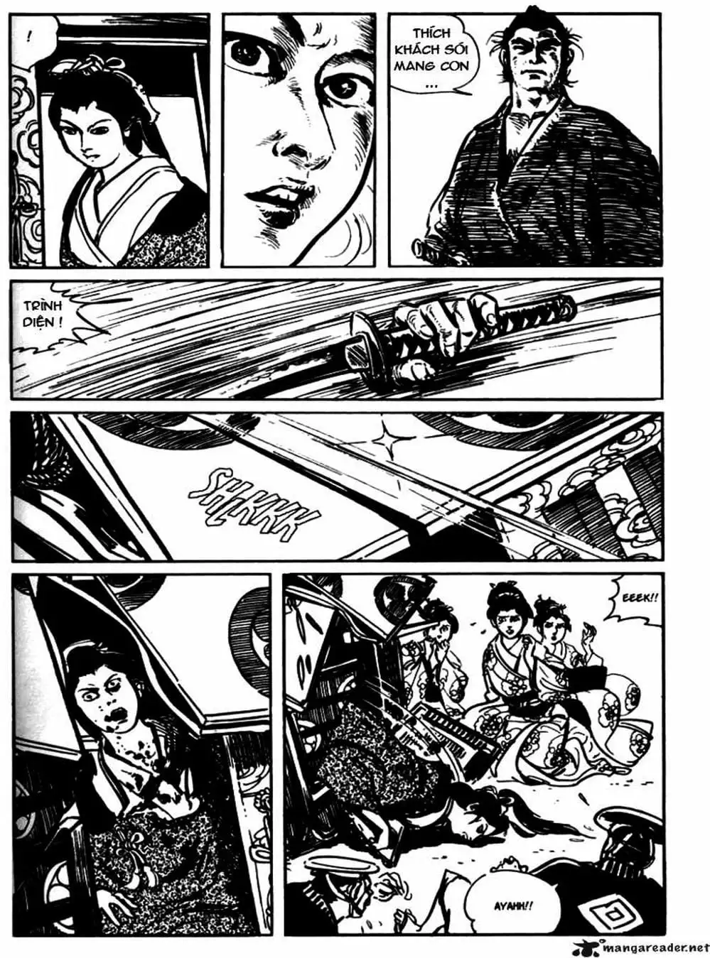 Truyện Tranh Sói Mang Con - Lone Wolf And Cub trang 5