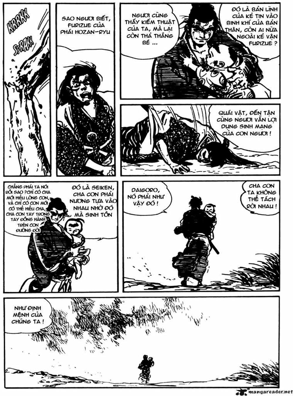 Truyện Tranh Sói Mang Con - Lone Wolf And Cub trang 5