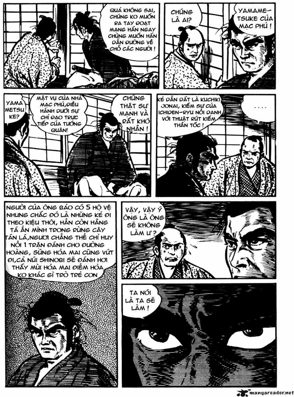 Truyện Tranh Sói Mang Con - Lone Wolf And Cub trang 5