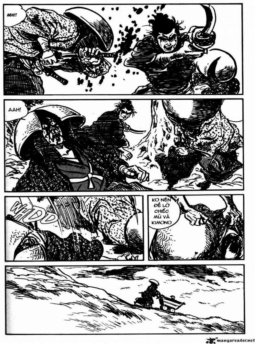 Truyện Tranh Sói Mang Con - Lone Wolf And Cub trang 5
