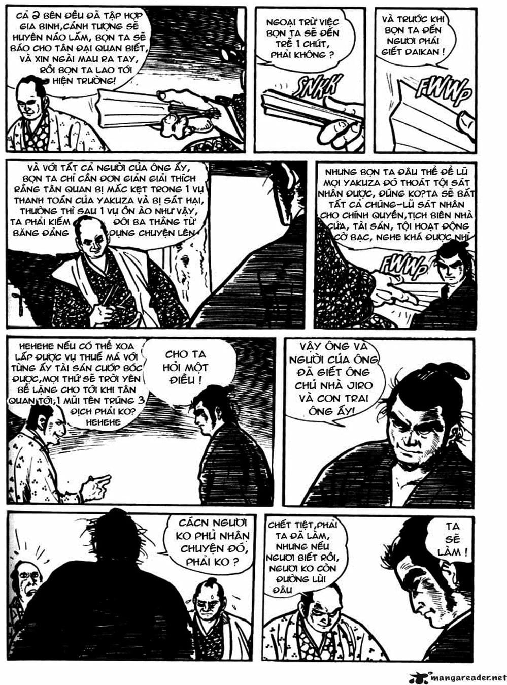 Truyện Tranh Sói Mang Con - Lone Wolf And Cub trang 5