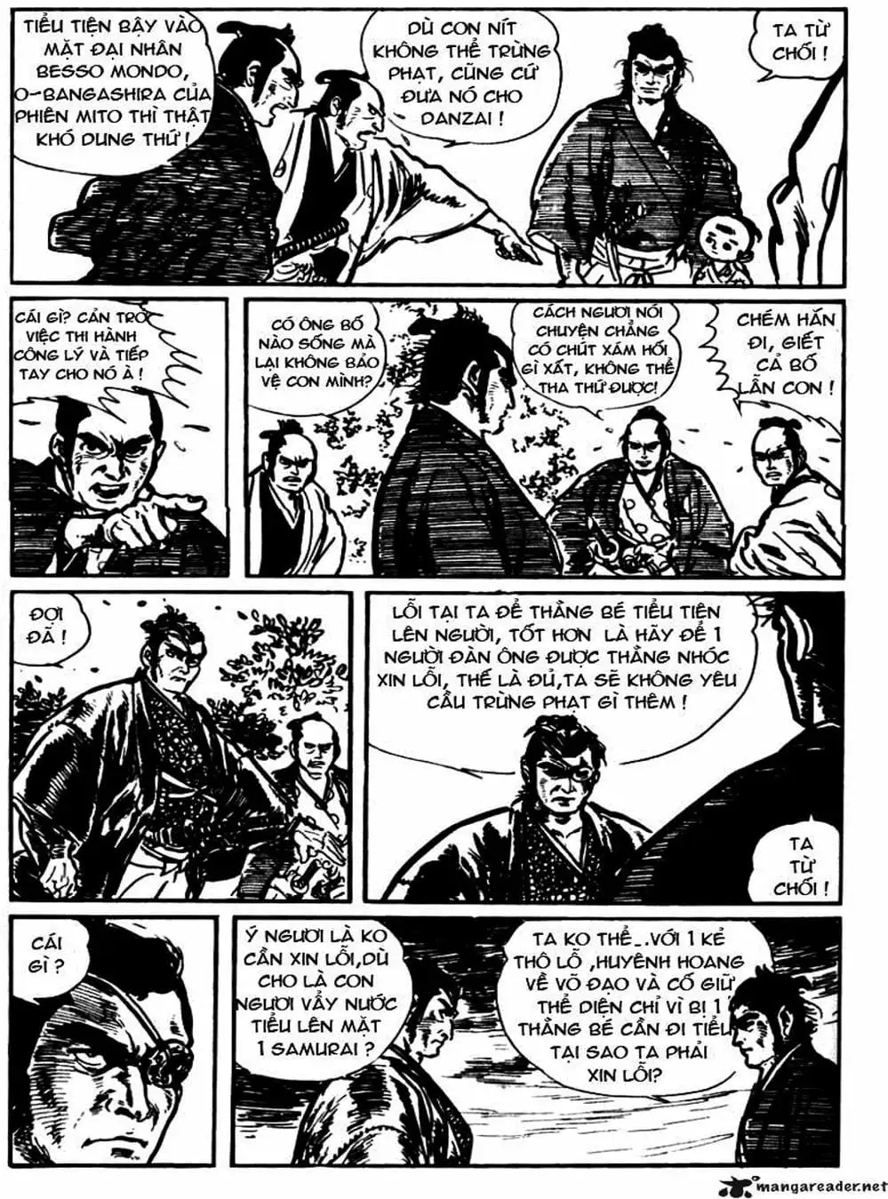 Truyện Tranh Sói Mang Con - Lone Wolf And Cub trang 5