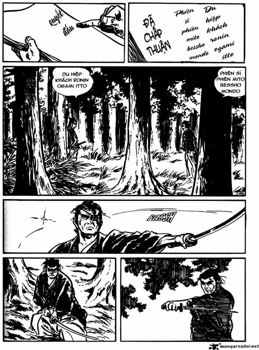 Truyện Tranh Sói Mang Con - Lone Wolf And Cub trang 5