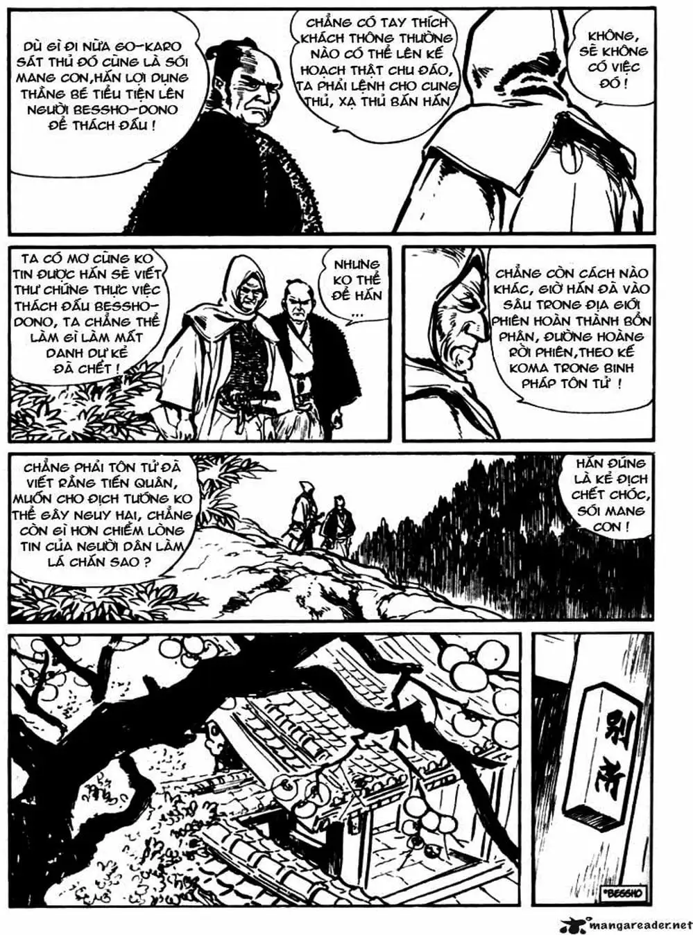 Truyện Tranh Sói Mang Con - Lone Wolf And Cub trang 5