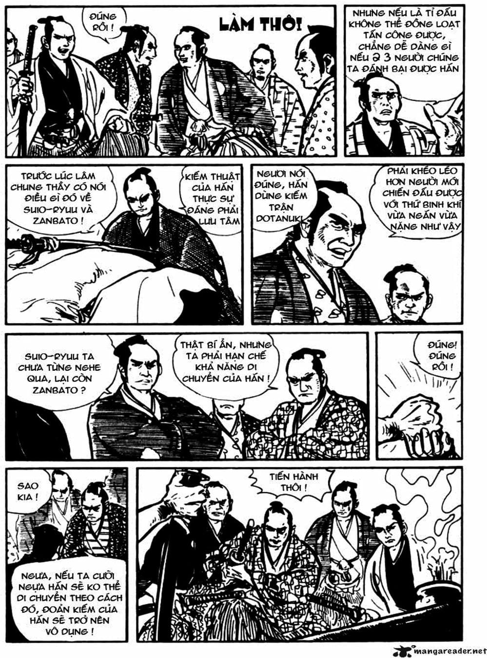 Truyện Tranh Sói Mang Con - Lone Wolf And Cub trang 5