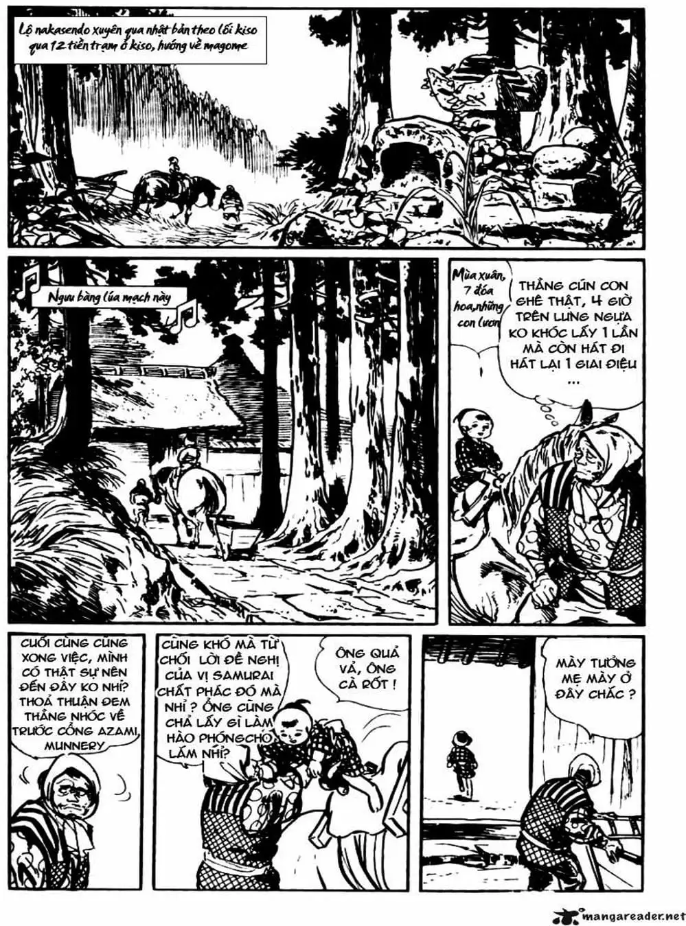 Truyện Tranh Sói Mang Con - Lone Wolf And Cub trang 5