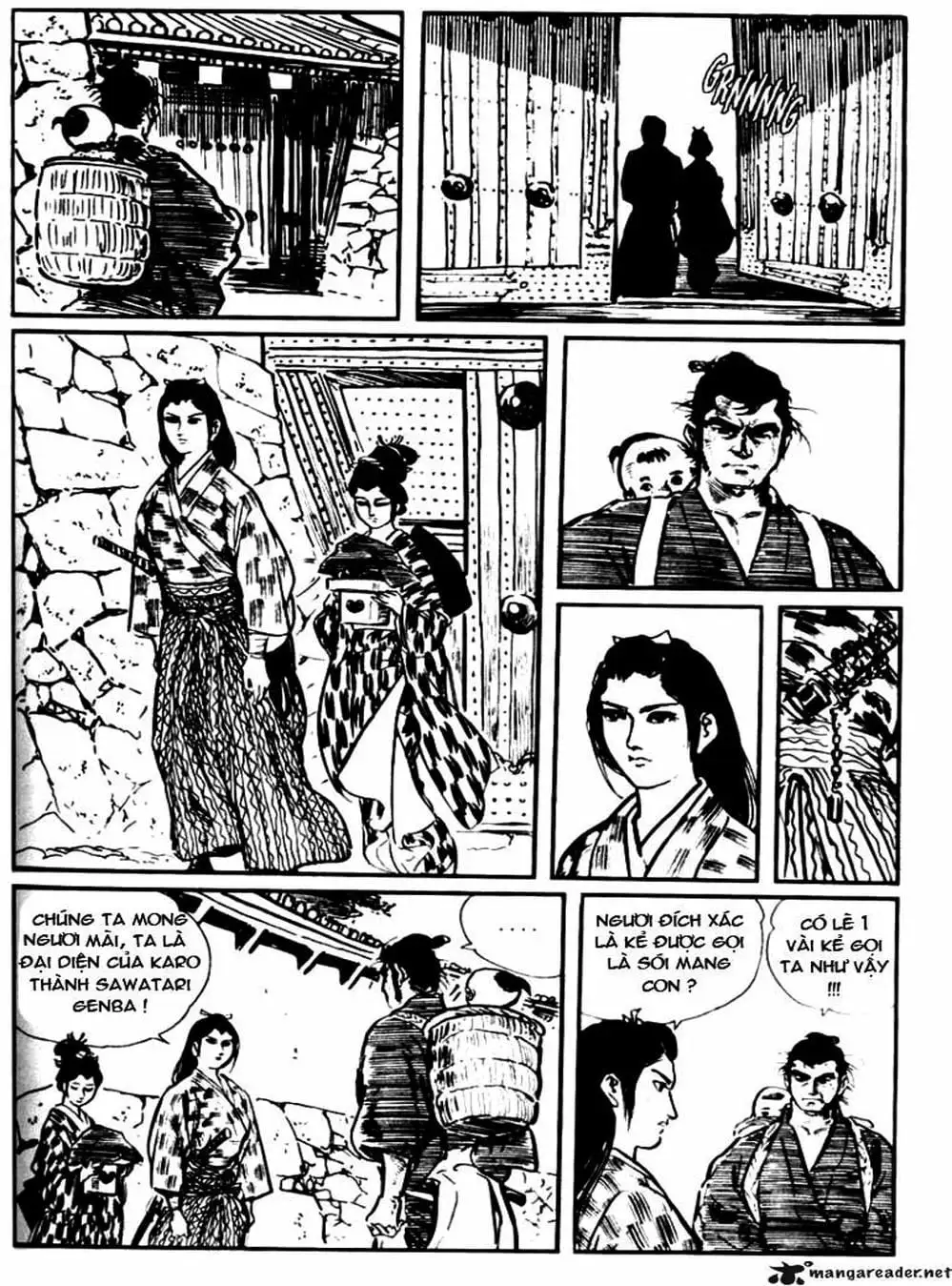 Truyện Tranh Sói Mang Con - Lone Wolf And Cub trang 5