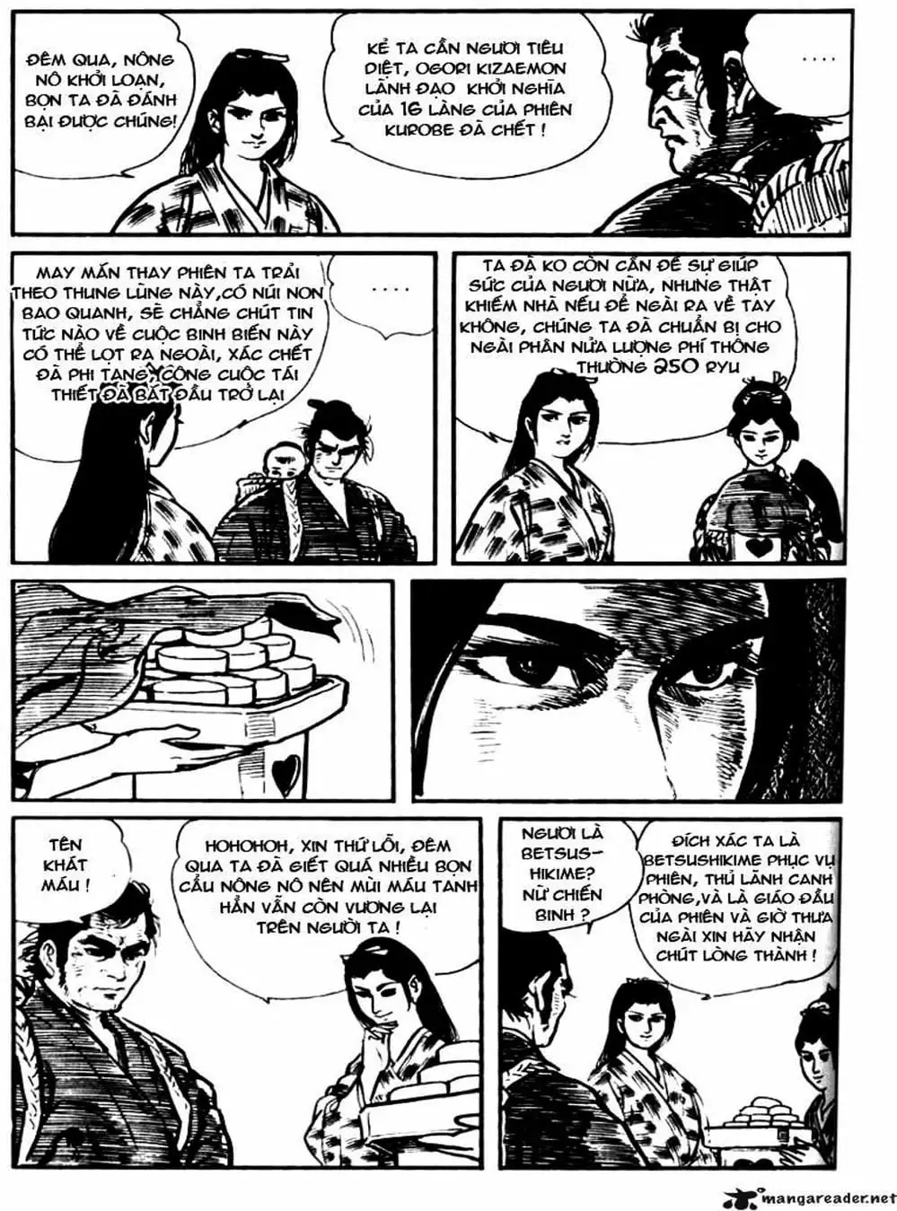 Truyện Tranh Sói Mang Con - Lone Wolf And Cub trang 5