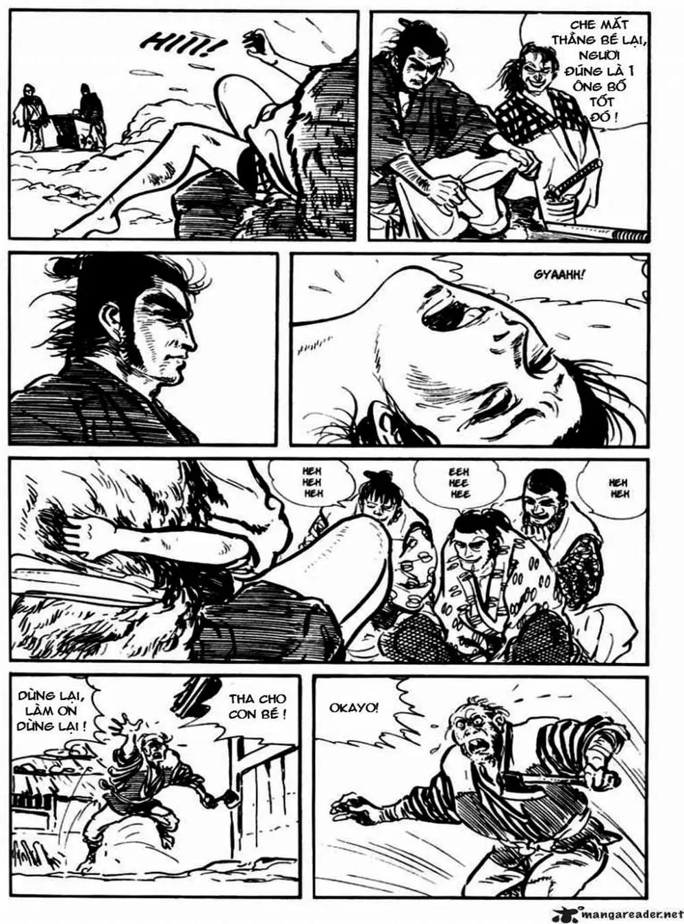 Truyện Tranh Sói Mang Con - Lone Wolf And Cub trang 5