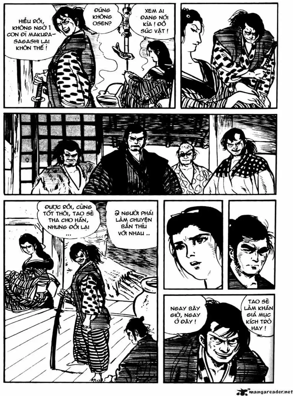 Truyện Tranh Sói Mang Con - Lone Wolf And Cub trang 5