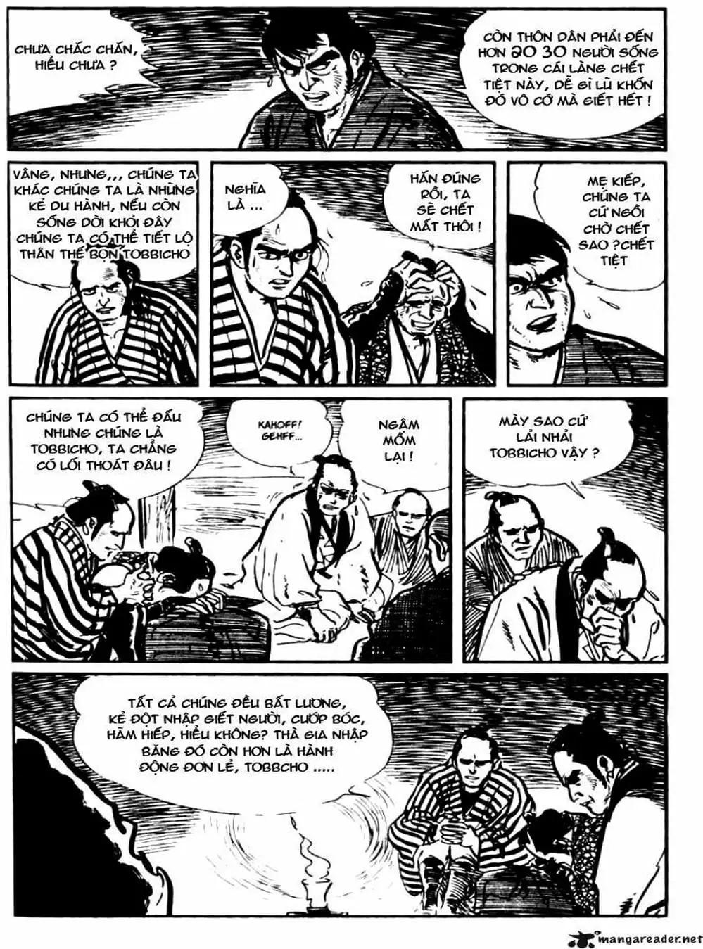 Truyện Tranh Sói Mang Con - Lone Wolf And Cub trang 5