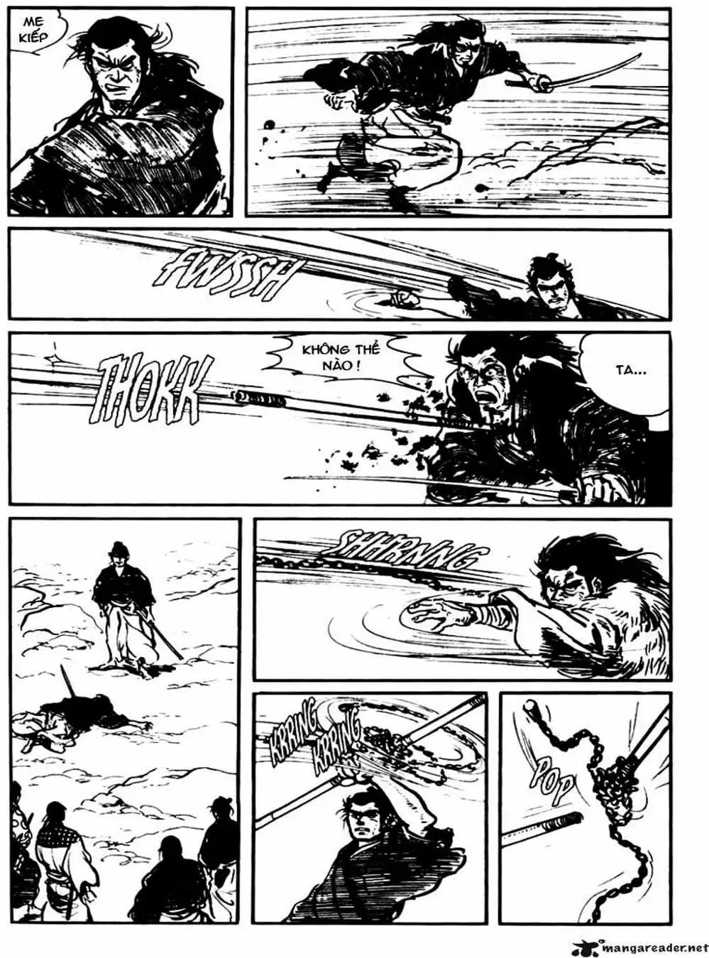 Truyện Tranh Sói Mang Con - Lone Wolf And Cub trang 5