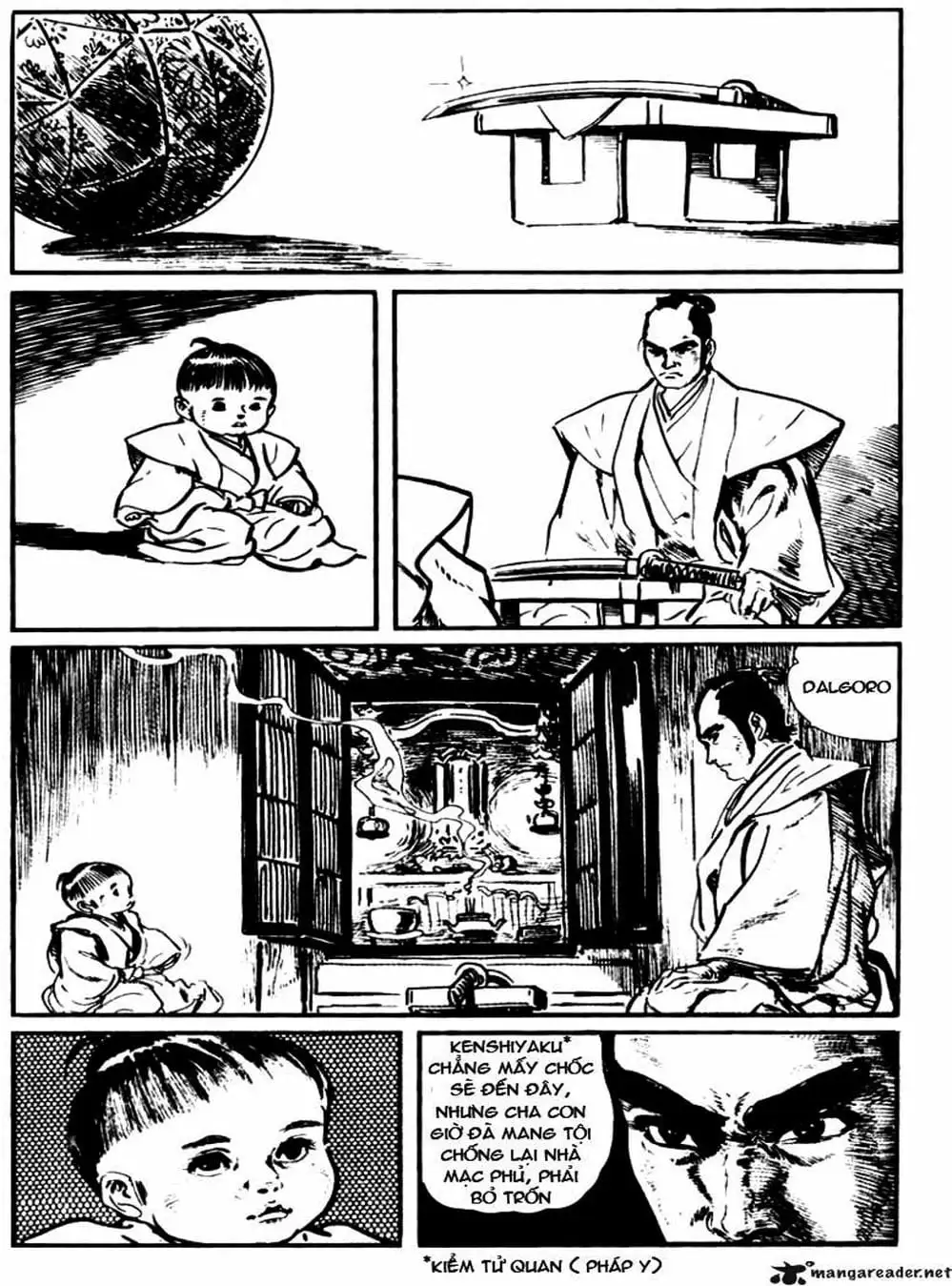 Truyện Tranh Sói Mang Con - Lone Wolf And Cub trang 5