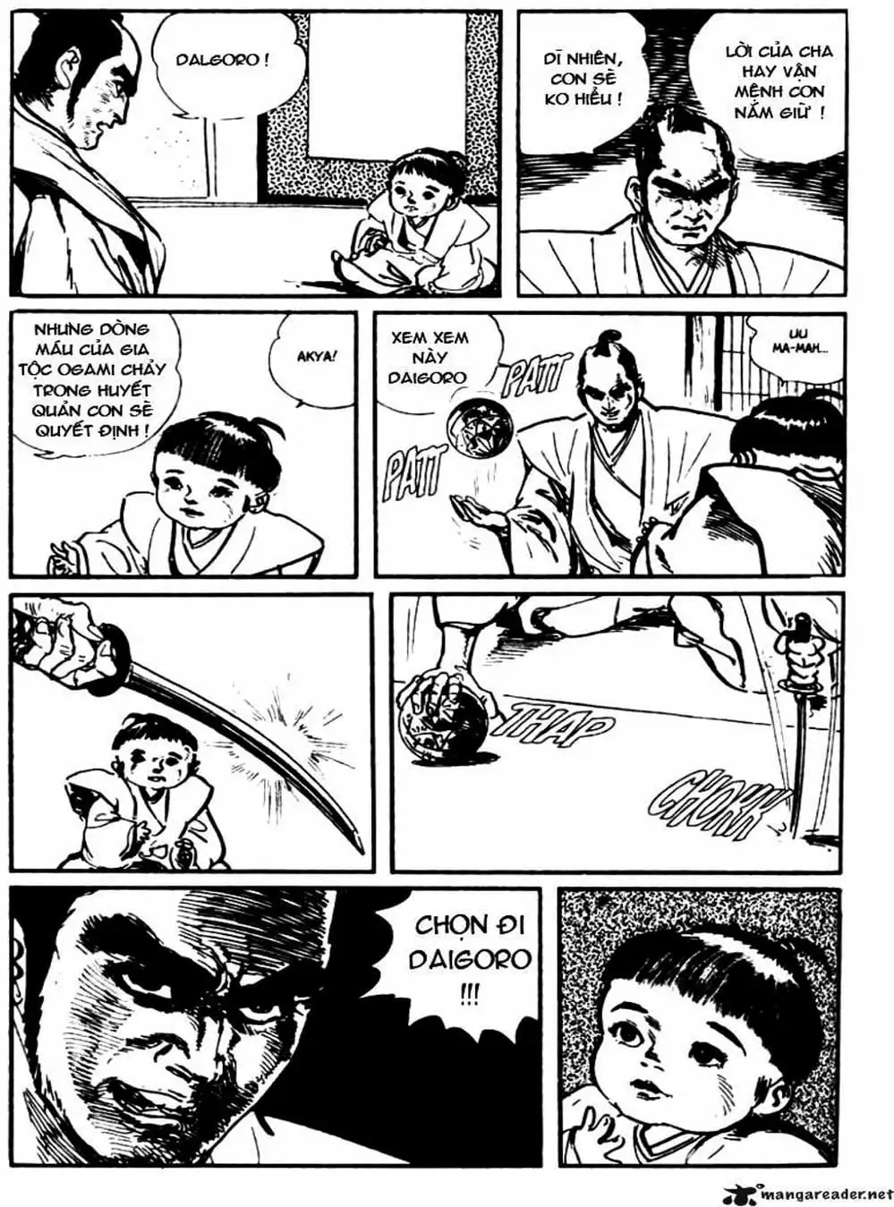 Truyện Tranh Sói Mang Con - Lone Wolf And Cub trang 5