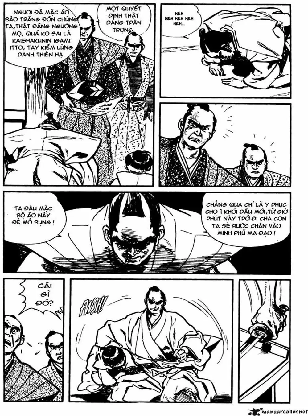 Truyện Tranh Sói Mang Con - Lone Wolf And Cub trang 5