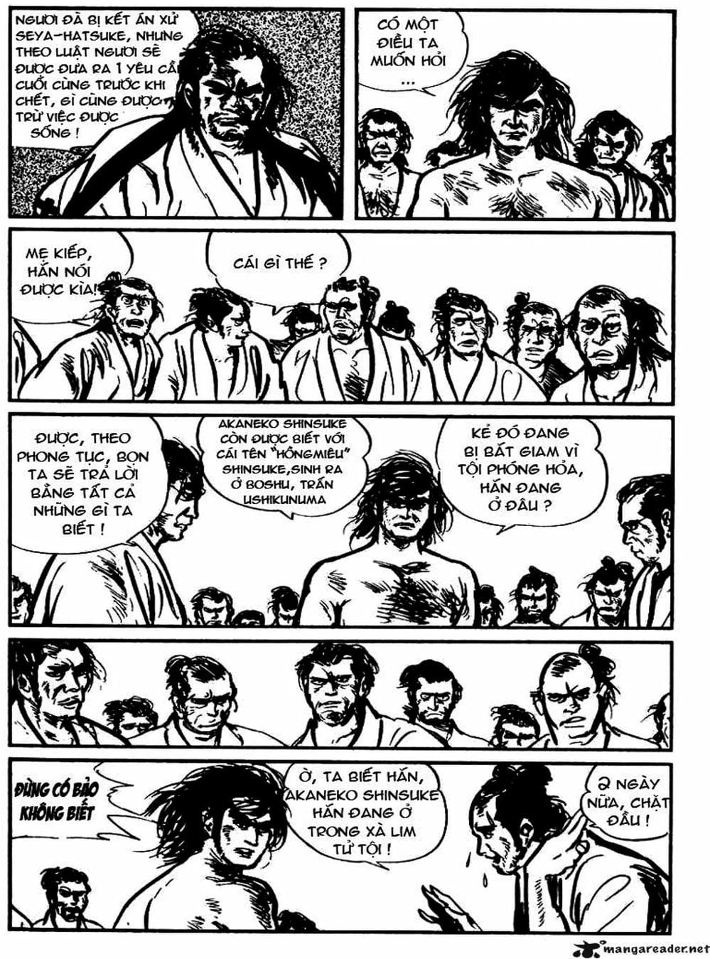 Truyện Tranh Sói Mang Con - Lone Wolf And Cub trang 5