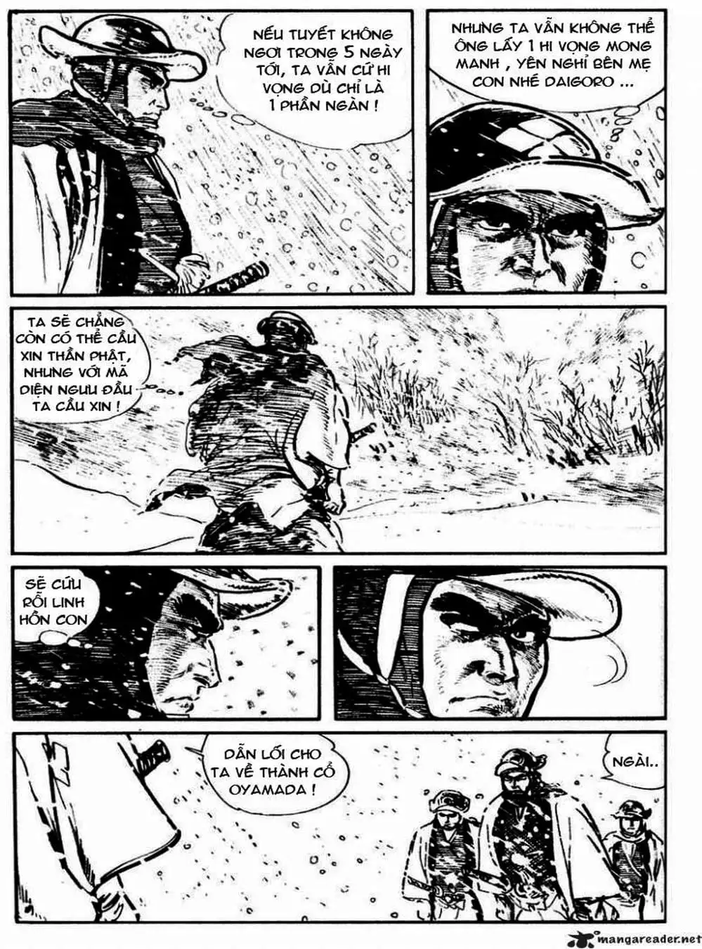 Truyện Tranh Sói Mang Con - Lone Wolf And Cub trang 5