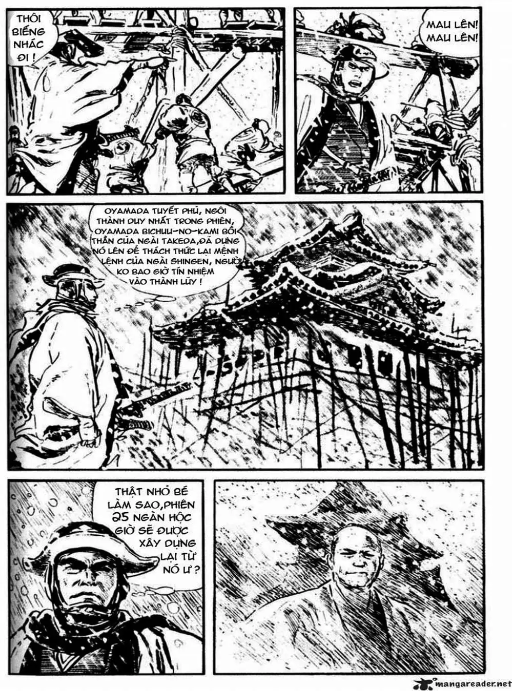 Truyện Tranh Sói Mang Con - Lone Wolf And Cub trang 5