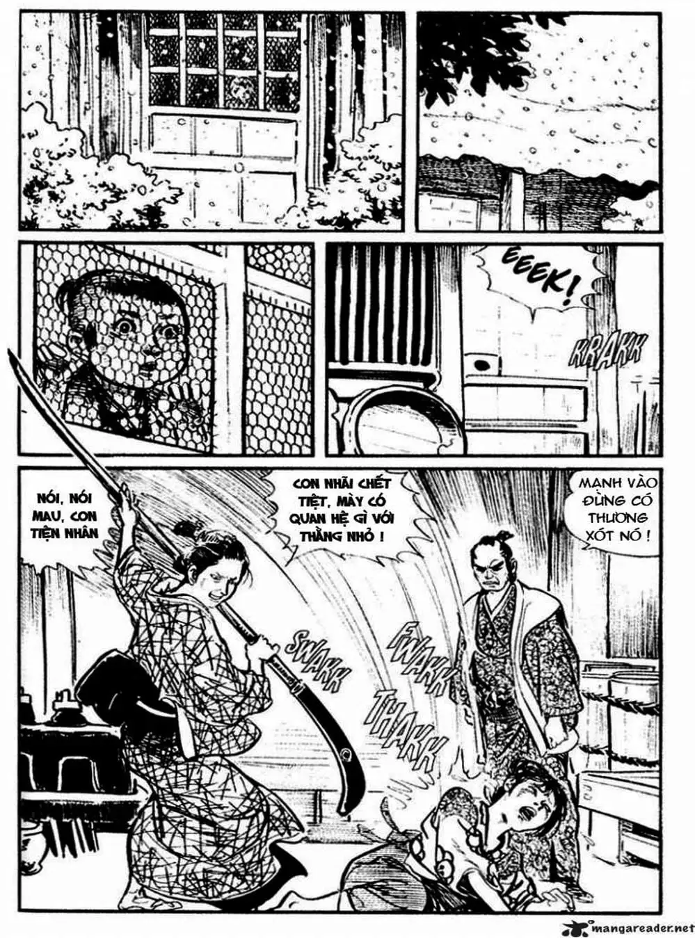 Truyện Tranh Sói Mang Con - Lone Wolf And Cub trang 5