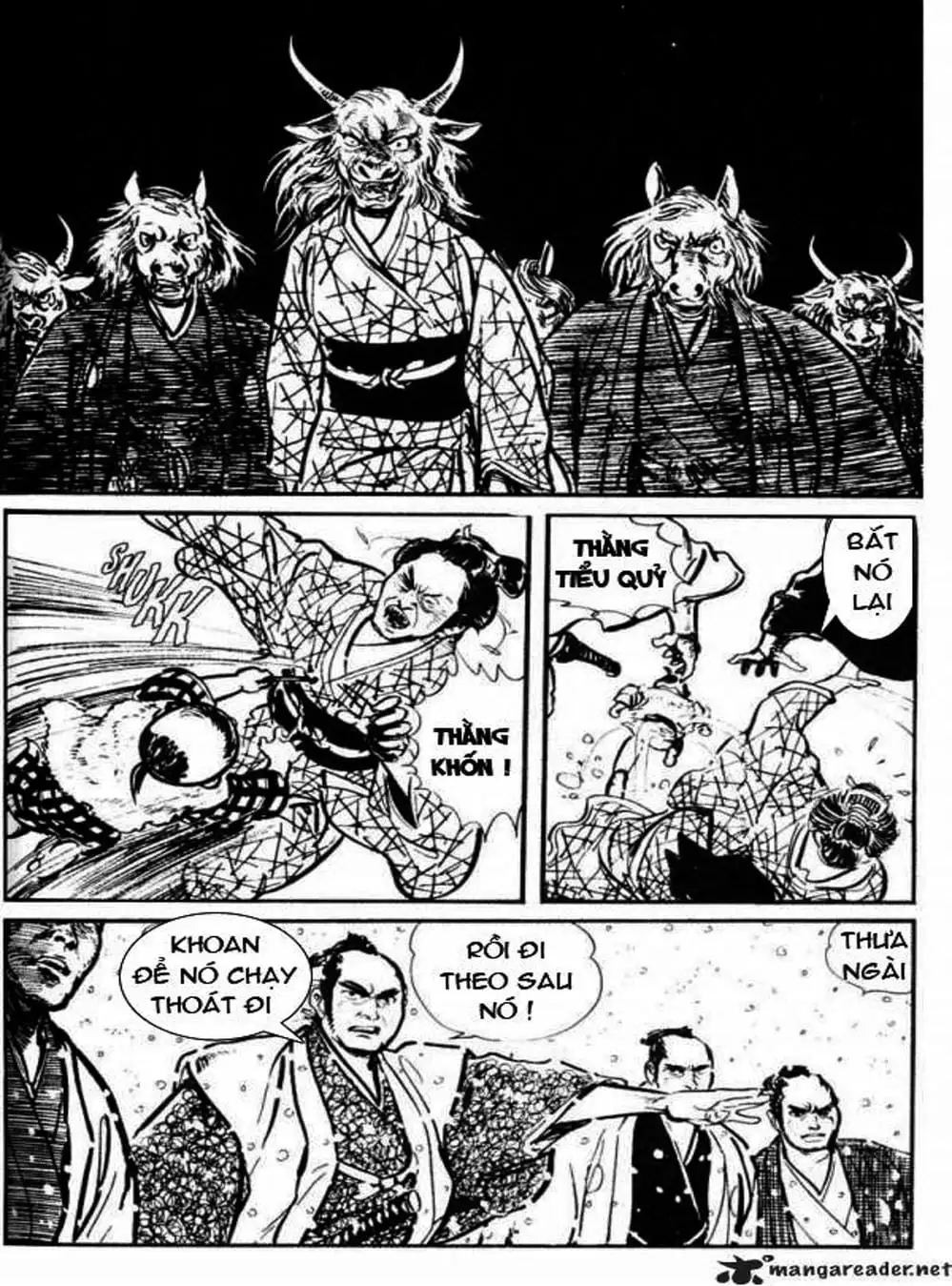 Truyện Tranh Sói Mang Con - Lone Wolf And Cub trang 5