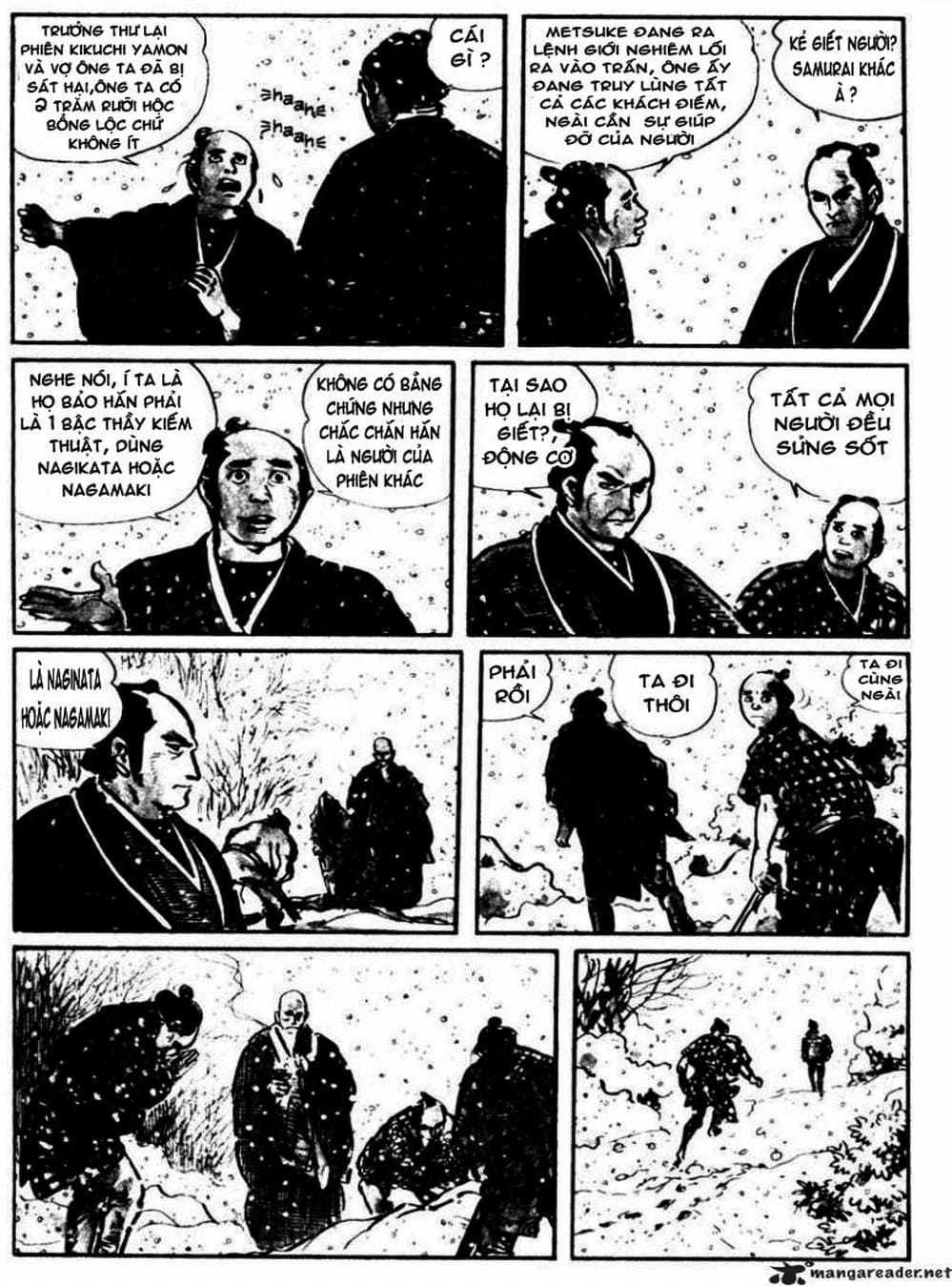 Truyện Tranh Sói Mang Con - Lone Wolf And Cub trang 5