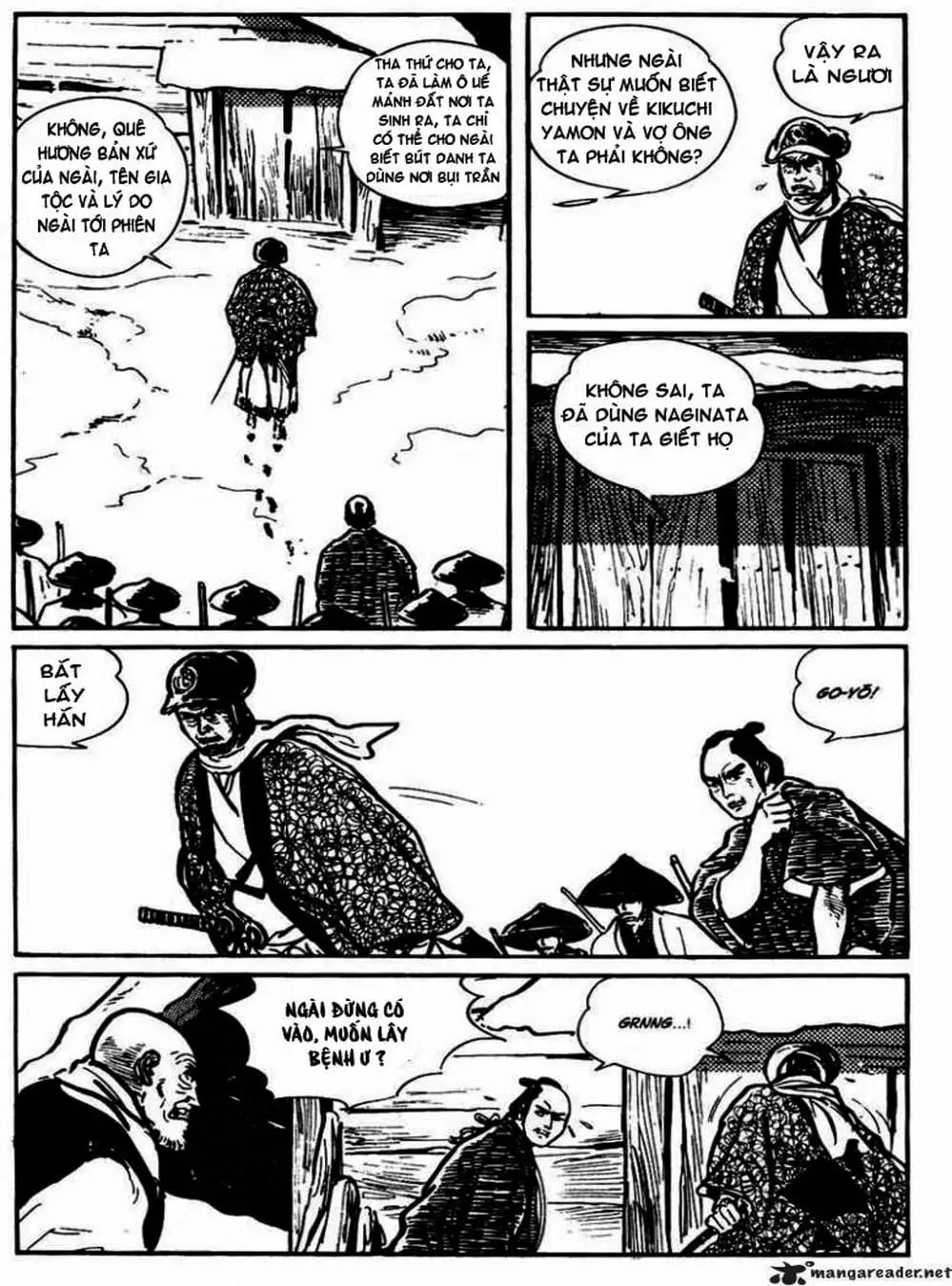 Truyện Tranh Sói Mang Con - Lone Wolf And Cub trang 5