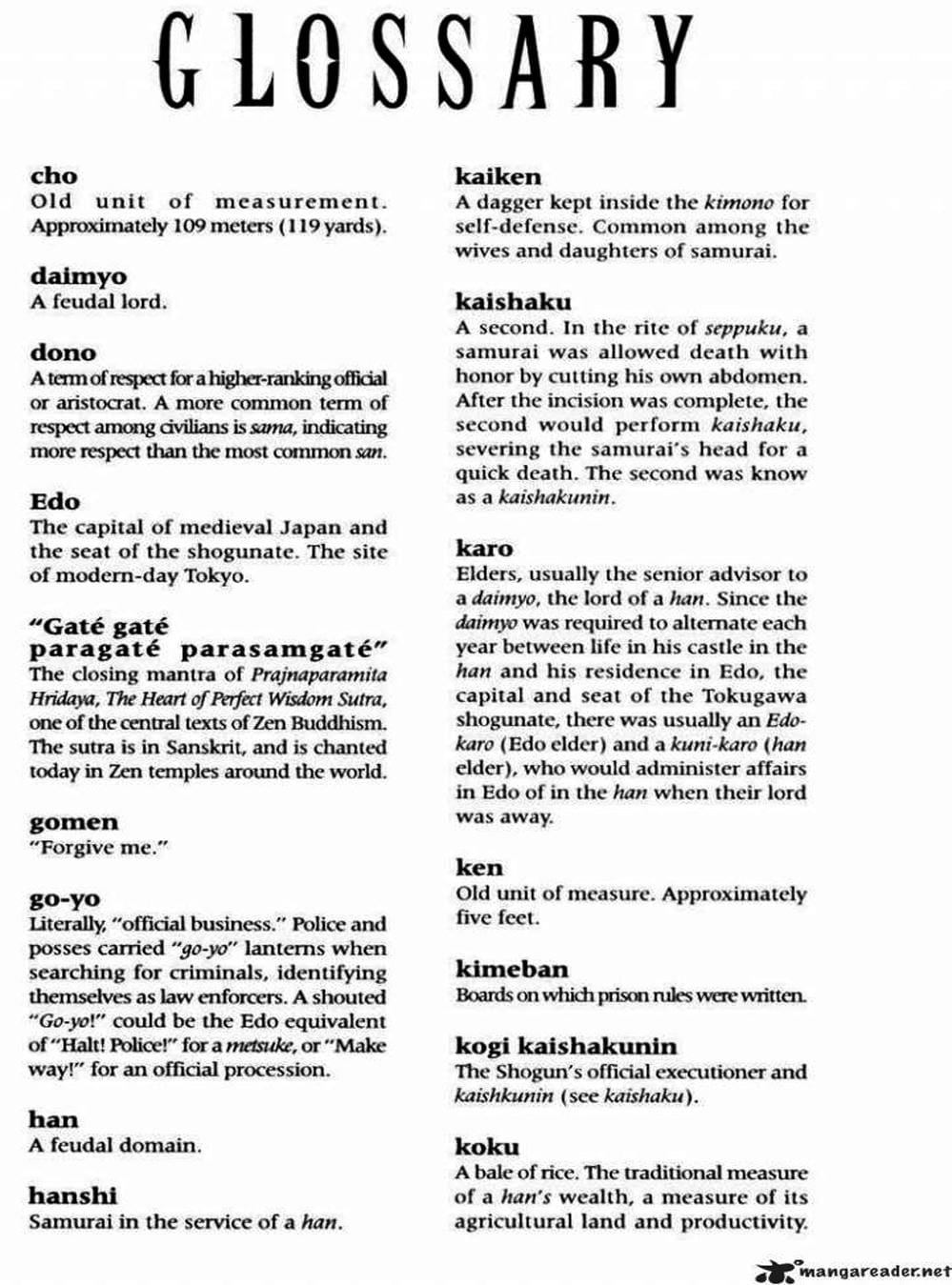 Truyện Tranh Sói Mang Con - Lone Wolf And Cub trang 5