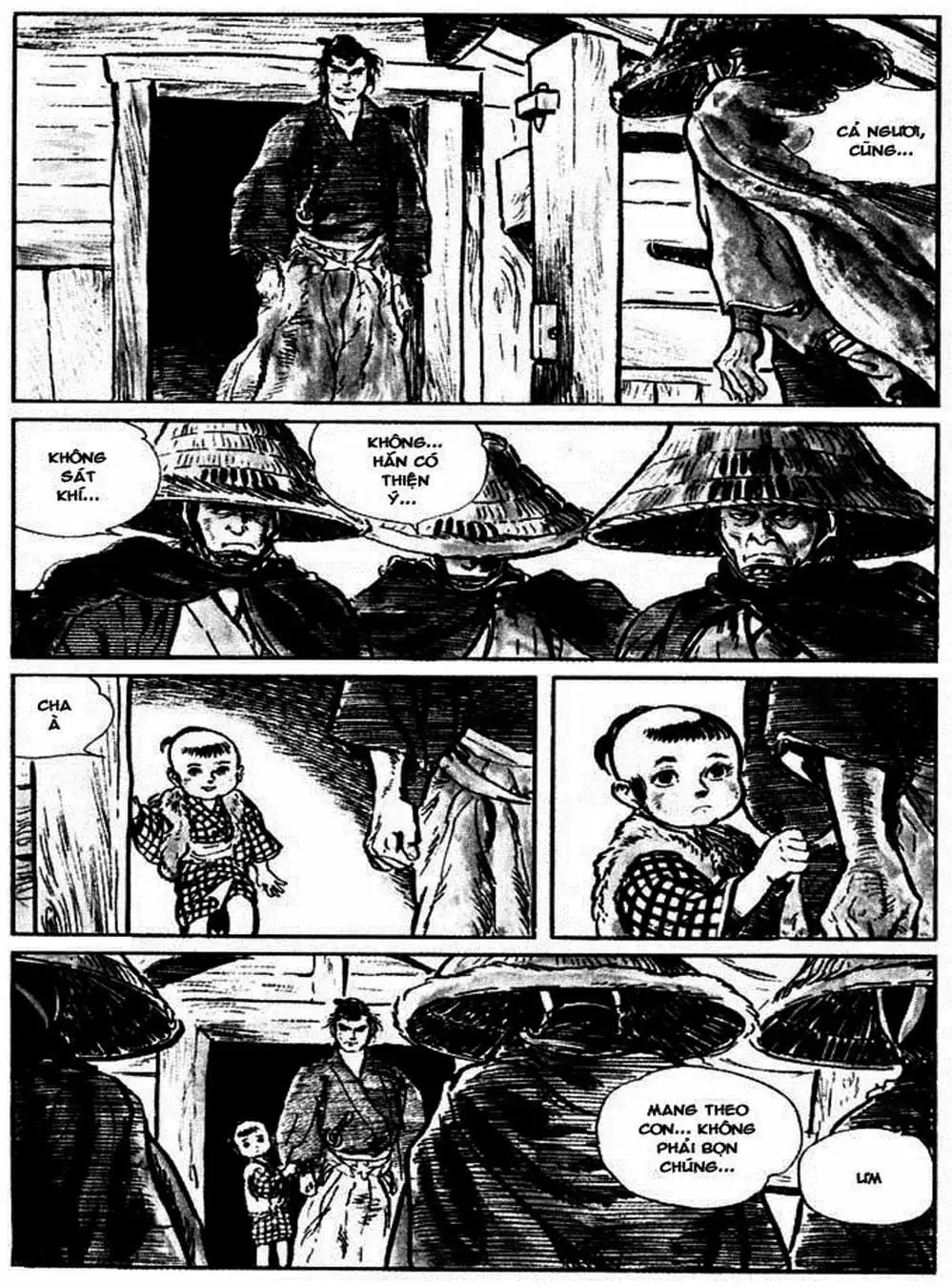 Truyện Tranh Sói Mang Con - Lone Wolf And Cub trang 5