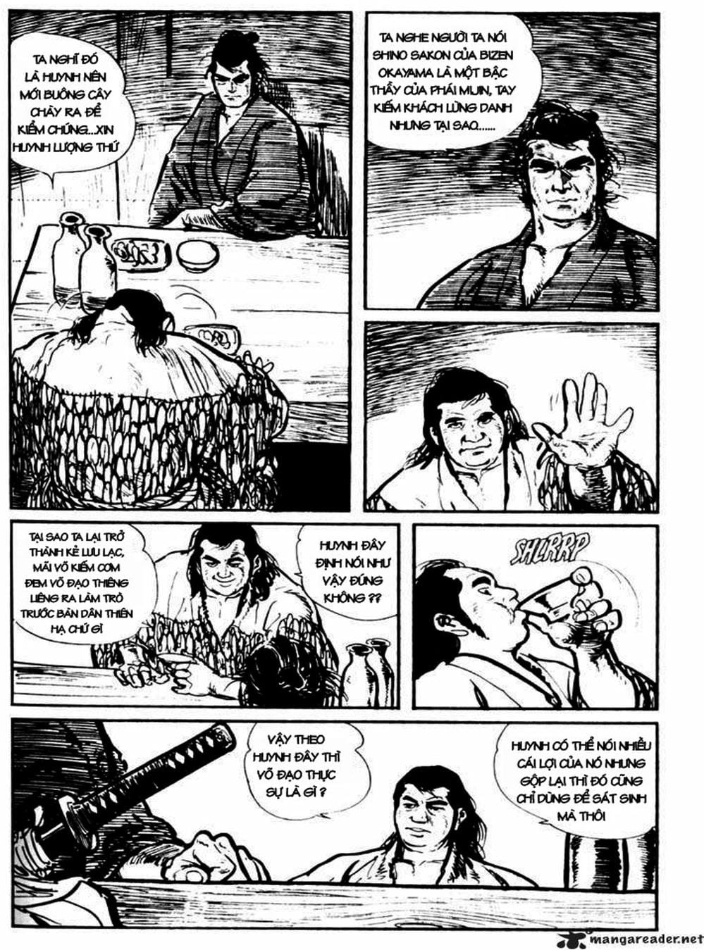 Truyện Tranh Sói Mang Con - Lone Wolf And Cub trang 5