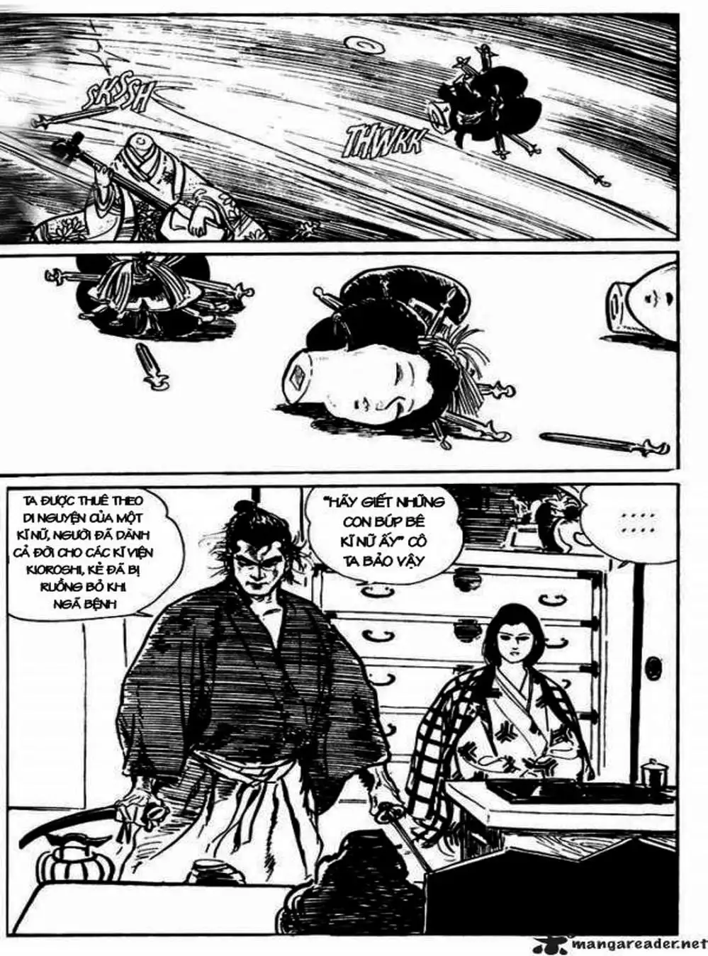 Truyện Tranh Sói Mang Con - Lone Wolf And Cub trang 5