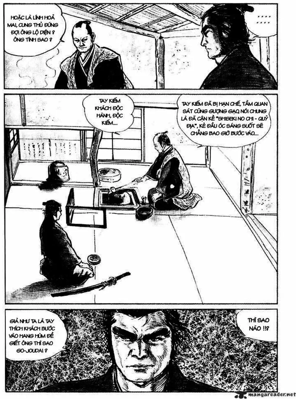 Truyện Tranh Sói Mang Con - Lone Wolf And Cub trang 5