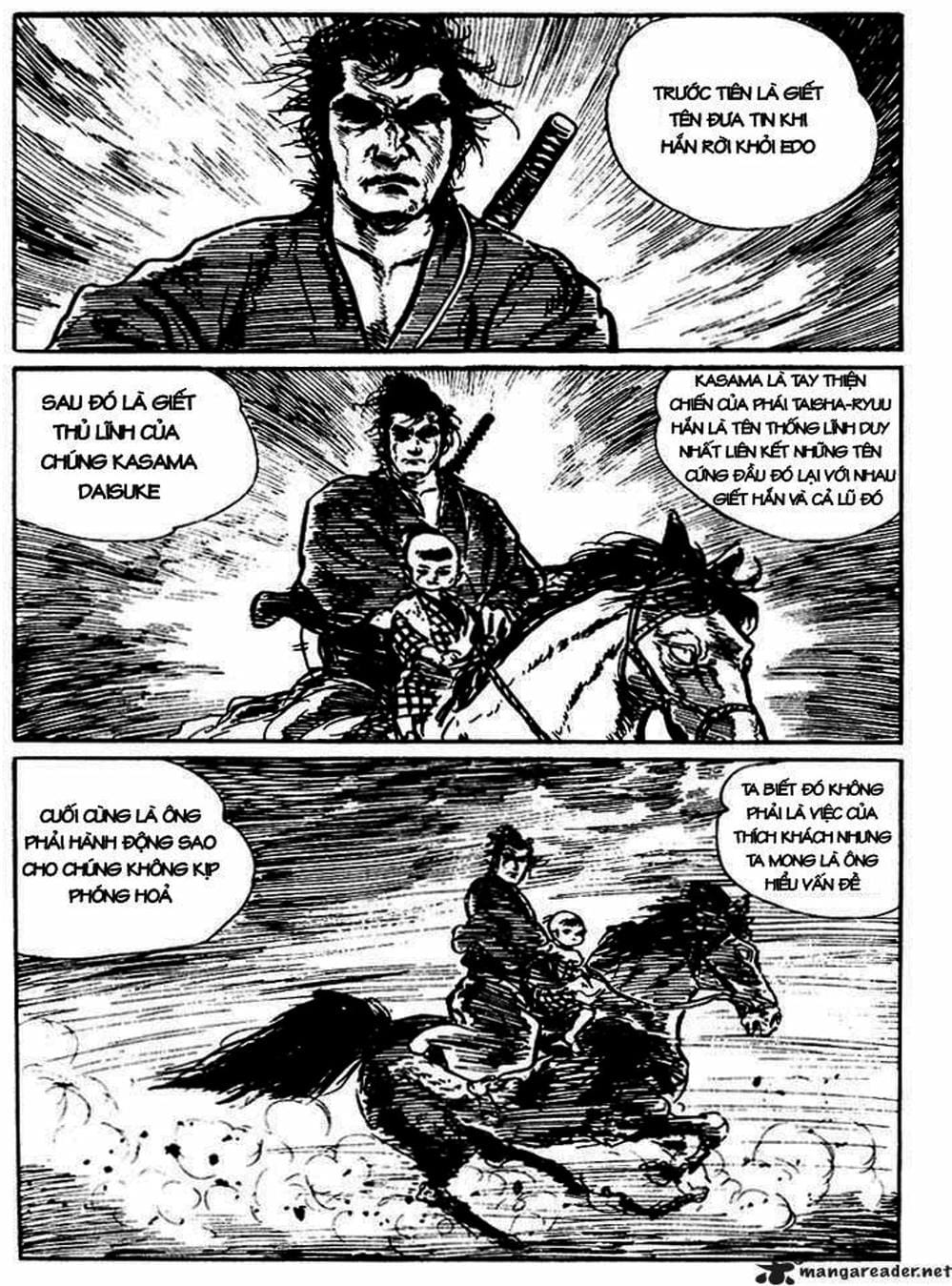 Truyện Tranh Sói Mang Con - Lone Wolf And Cub trang 5