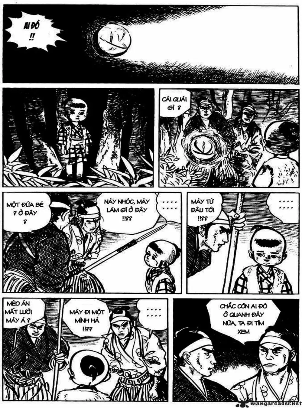 Truyện Tranh Sói Mang Con - Lone Wolf And Cub trang 5