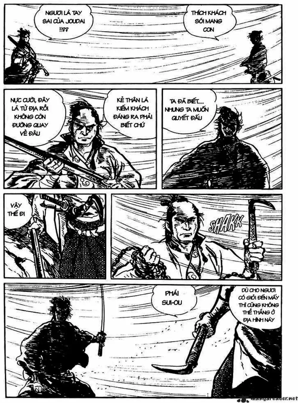 Truyện Tranh Sói Mang Con - Lone Wolf And Cub trang 5