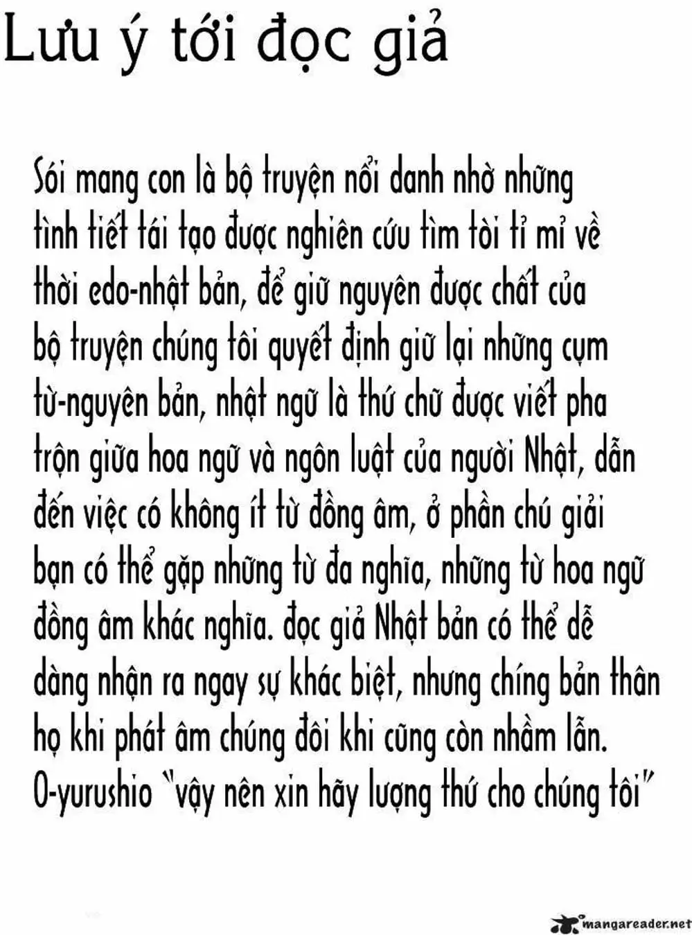 Truyện Tranh Sói Mang Con - Lone Wolf And Cub trang 5