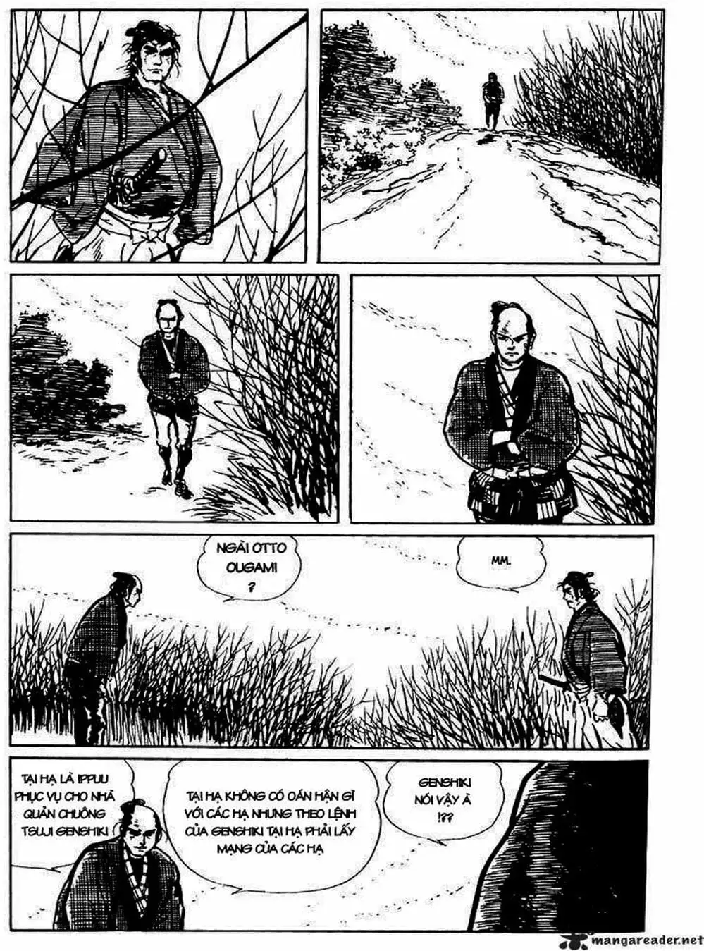 Truyện Tranh Sói Mang Con - Lone Wolf And Cub trang 5