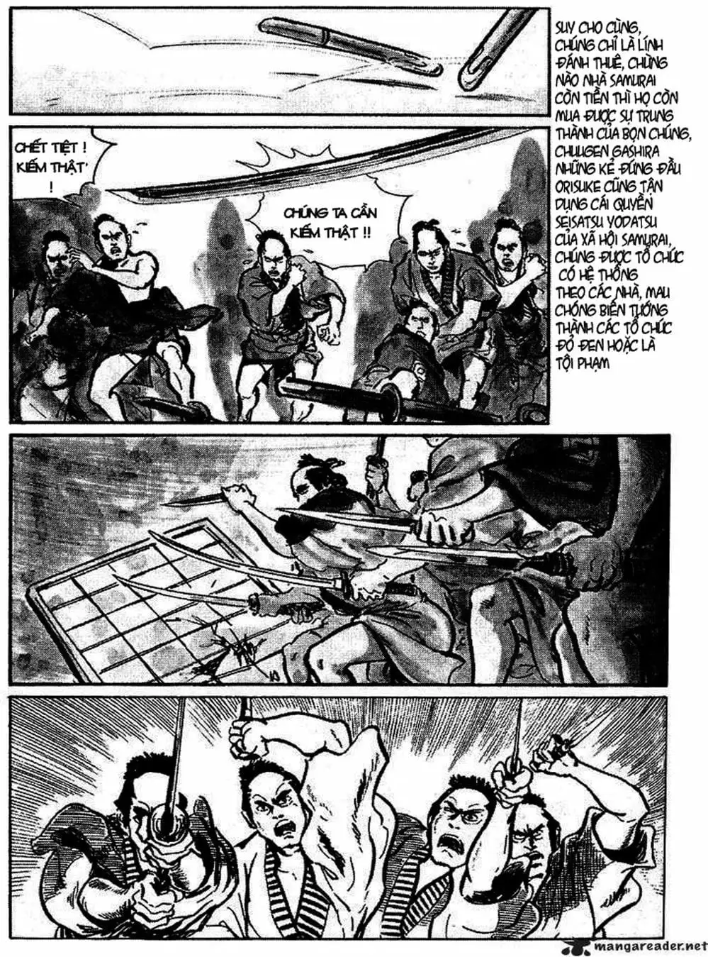 Truyện Tranh Sói Mang Con - Lone Wolf And Cub trang 5