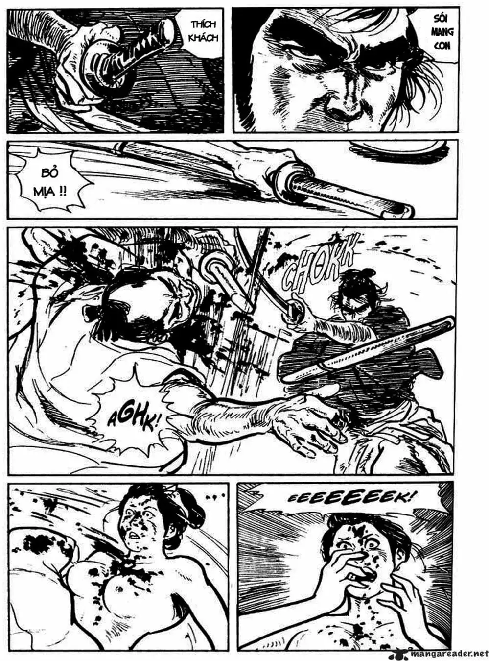 Truyện Tranh Sói Mang Con - Lone Wolf And Cub trang 5