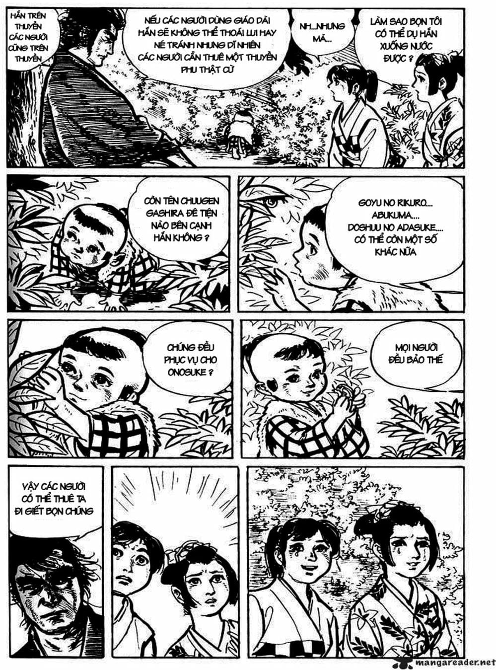 Truyện Tranh Sói Mang Con - Lone Wolf And Cub trang 5