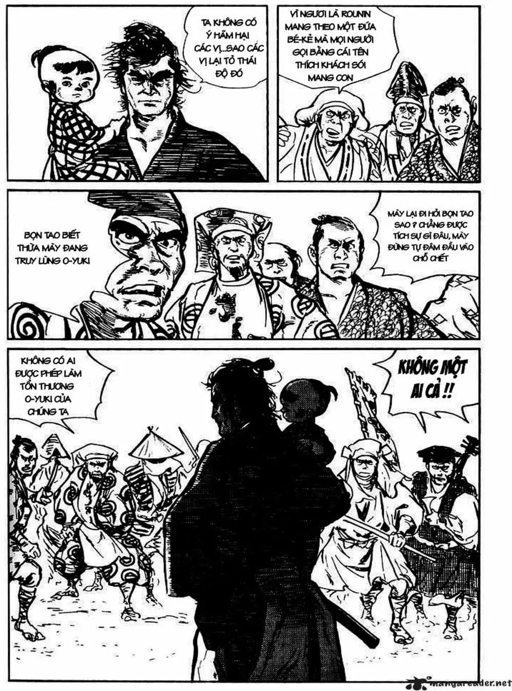 Truyện Tranh Sói Mang Con - Lone Wolf And Cub trang 5