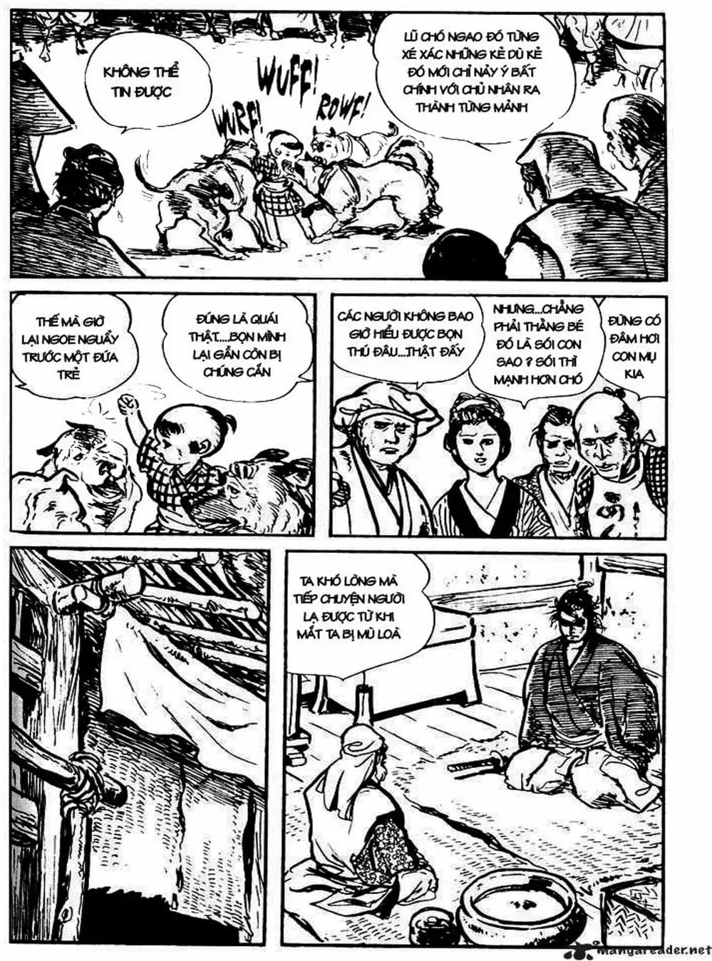 Truyện Tranh Sói Mang Con - Lone Wolf And Cub trang 5