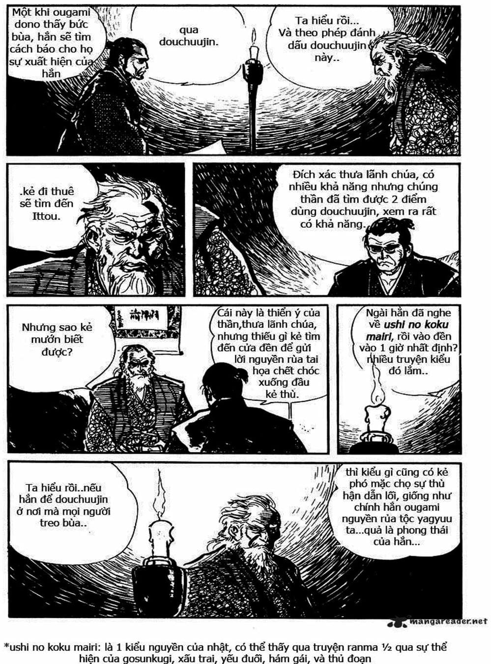 Truyện Tranh Sói Mang Con - Lone Wolf And Cub trang 5