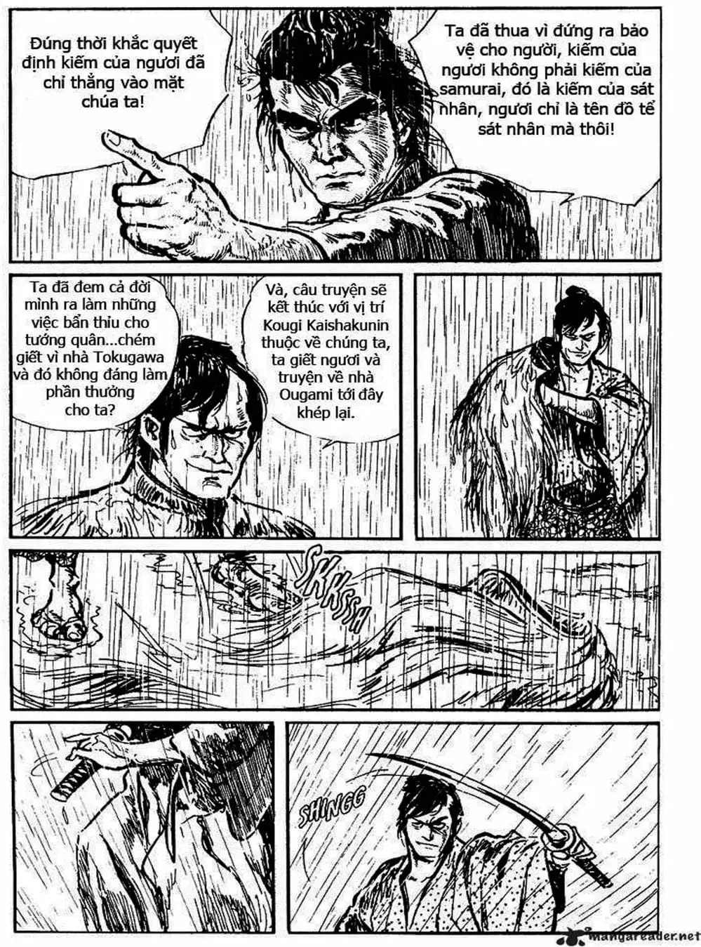 Truyện Tranh Sói Mang Con - Lone Wolf And Cub trang 5