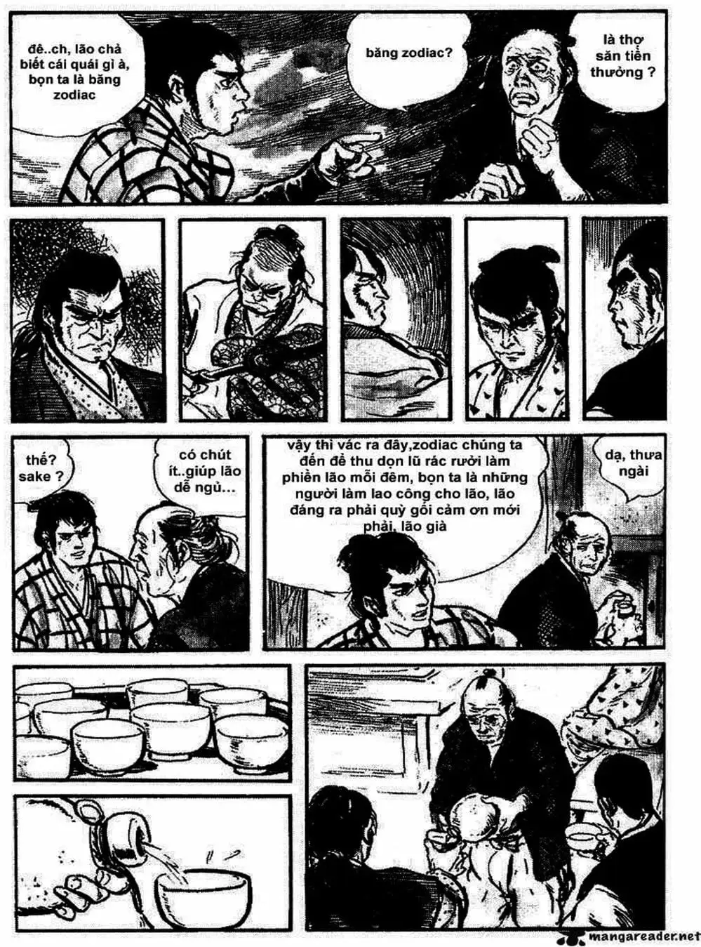 Truyện Tranh Sói Mang Con - Lone Wolf And Cub trang 5