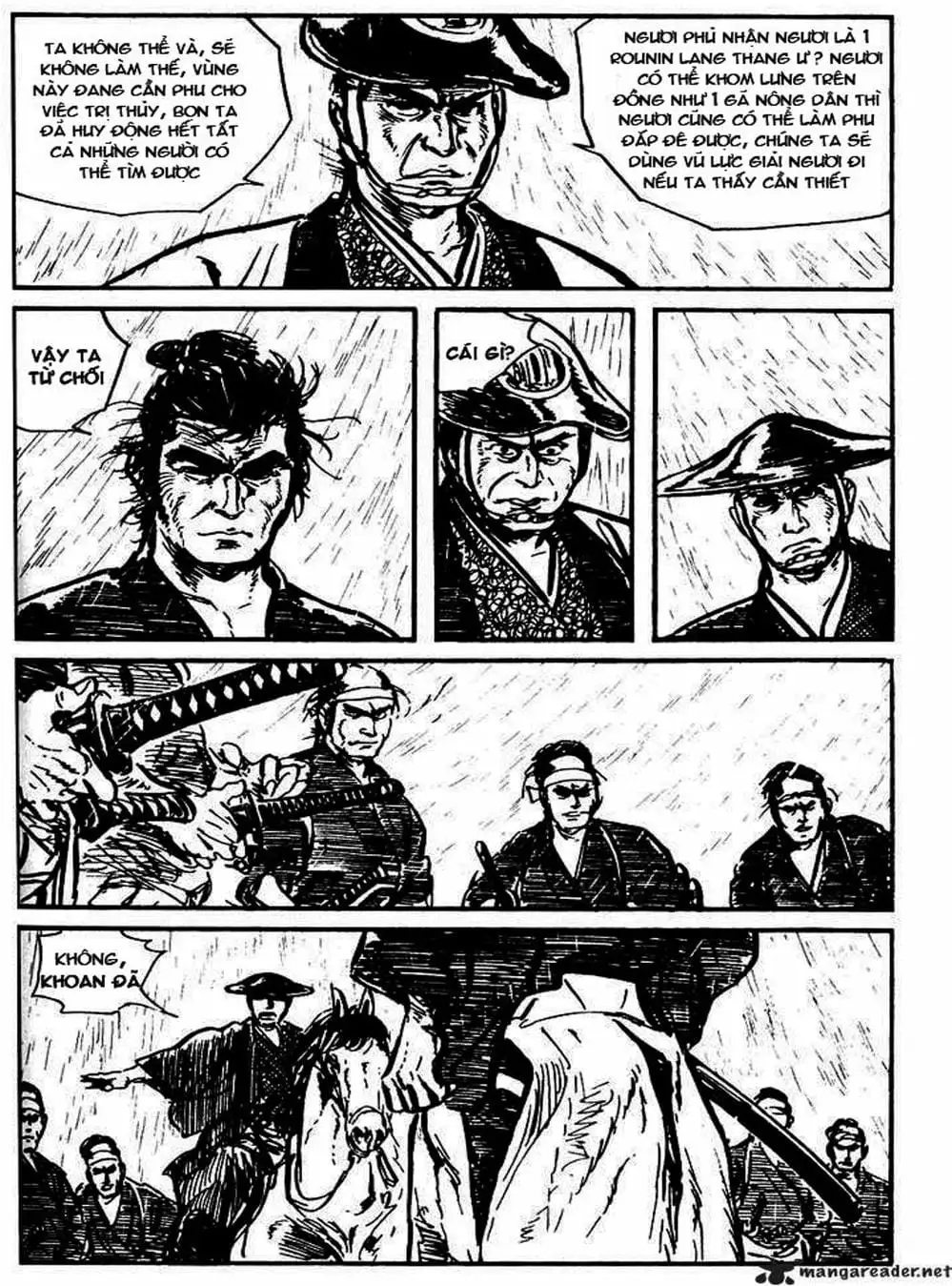 Truyện Tranh Sói Mang Con - Lone Wolf And Cub trang 5